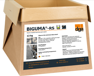 BIGUMA ® RS для заделки трещин