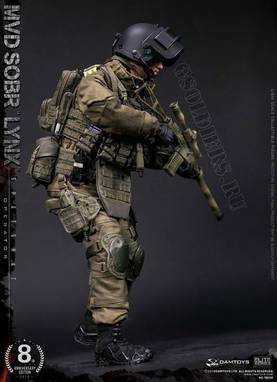 Автомат АС «Вал» с обвесом 1/6 (78059) - DAMTOYS