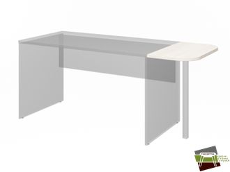 Столешница приставная L-81 Сосна Скандинавия 700*380*25 мм (Ш*Г*В)