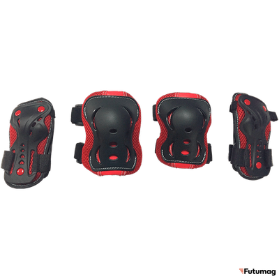 НАБОР ЗАЩИТЫ SAFETY LINE 700 2019 — КОЛЕНИ, ЛОКТИ, ПЕРЧАТКИ