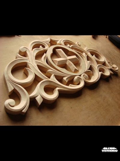 Резьба по дереву, резной крест