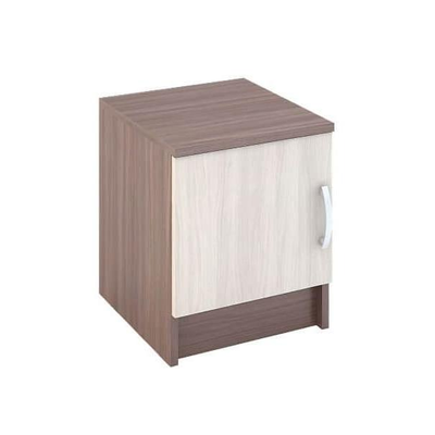 Бася (Басса) ТБ 551 тумба прикроватная Ясень шимо темный/Ясень шимо светлый