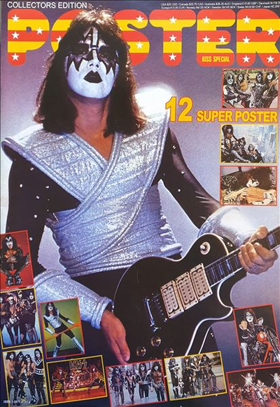 Kiss Poster Collectors Edition Kiss, Ace Frehley, Paul Stanley, Peter Criss, Gene Simmons, Intpress