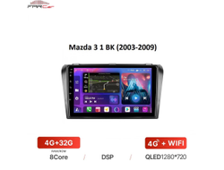 Автомагнитола FarCar для Mazda 3 1 BK (2003-2009) на Android 12