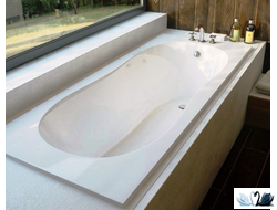 Ванна Эстет Лаура 170 x 70 см мраморная прямоугольная