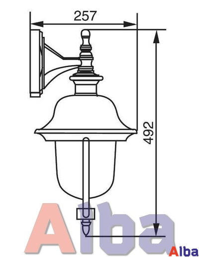 Madrid 84302 Парковый светильник