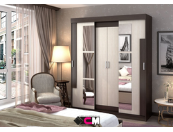 Шкаф-купе ФЕЯ Белфорт/Венге