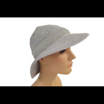 Шляпа Vizio SS 1500 FF серая летняя Италия