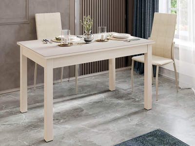 Обеденный стол Орфей 40 Белый песок-Кена