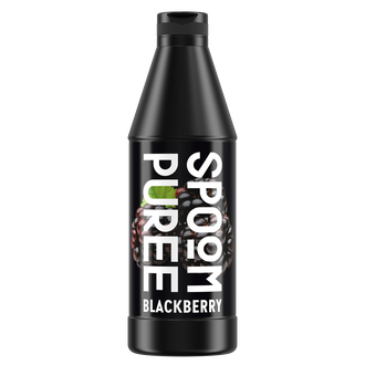 Натуральный концентрат SPOOM PUREE Ежевика, 1 кг (основа для приготовления напитков и десертов)