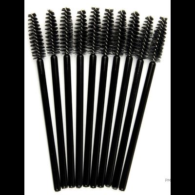 Щеточки для бровей чёрные, 50 шт.