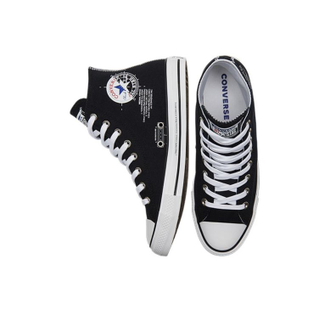 Кеды Converse Chuck Taylor All Star черные высокие с надписями