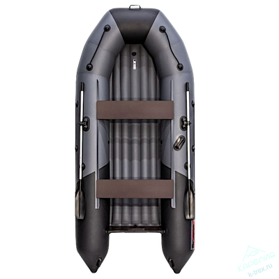 Лодка ПВХ Мастер Лодок Таймень NX3600НДНД Pro Графит / Черный
