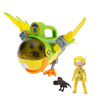 Petronix Игровой набор Мега-трансформер Полли и фигурка 2в1, 40616