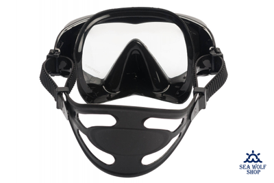 Маска для дайвинга Scuba Brothers Sigma Blue, трехстекольная