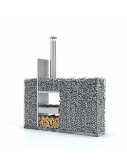 барбекю Барбекю из габиона