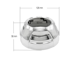 Бленда (маска) для линз Apollo Round 3.0 дюйма, 1шт