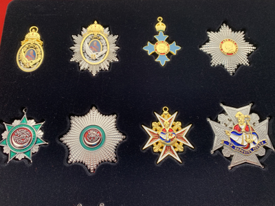 Коллекция "Ордена иностранных государств" в планшете! Часть 4-я. Муляжи.