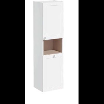 Пенал высокий, Vitra Root Classic, 40 см, с корзиной для белья, матовый белый, правосторонний, 68524