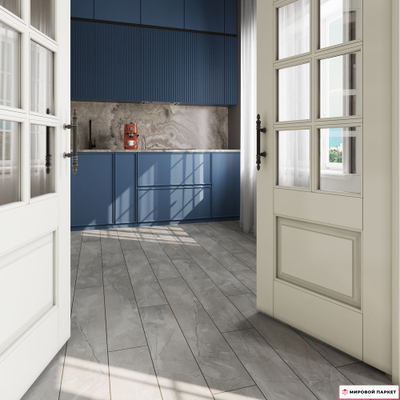 Ламинат Ever Sense Large Мрамор серый EL1002