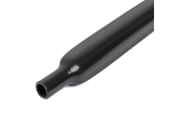 Трубка термоусадочная ТТ-150-12.7/6.4 черн высокотемпературная фторопластовая с коэффициентом усадки 2:1 в нарезке по 1.22м
