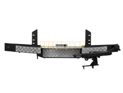 Задний силовой бампер серии Трофи на лифтованную УАЗ Буханка 2989, 3741, 3909, 2206, 3962, 3303, 39094 1965- (03.102.22)