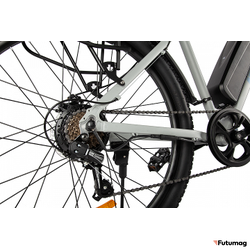 Электровелосипед Eltreco XT 600 (Серо-синий)