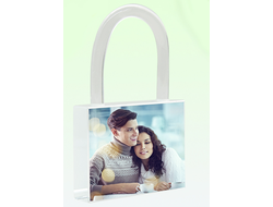 Печать на кристалле замок