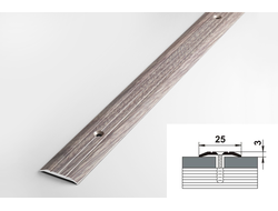 Порог-стык ПС 01 900мм дуб дымч [47679]