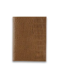 Бумажник водителя QOPER Drive bifold black brown croco