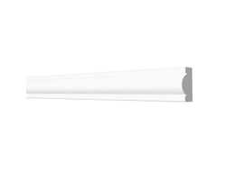 Молдинг Decor Dizain 157A, дюрополимерный, влагостойкий, под покраску, длина 2 м