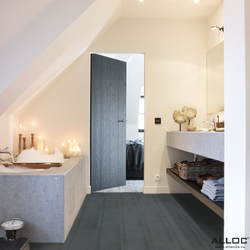 Декор ламината Alloc Original Stone Сланец 4564 в интерьере комнаты