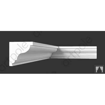 Карниз гладкий SKT6