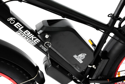 Электровелосипед Elbike Phantom Twix 2000 черный