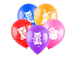 Шары детские со зверятами