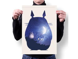 Плакат Мой сосед Тоторо, Totoro №2