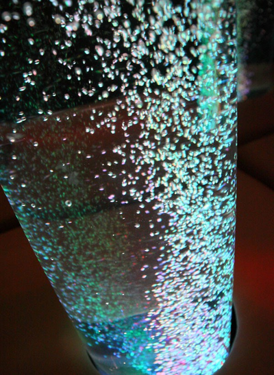 Колонна (трубка) воздушно-пузырьковая ?10см. Премиум класса с пультом управления