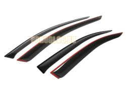 Дефлектор окон для Skoda Rapid 2013-/Volkswagen Polo 2020-