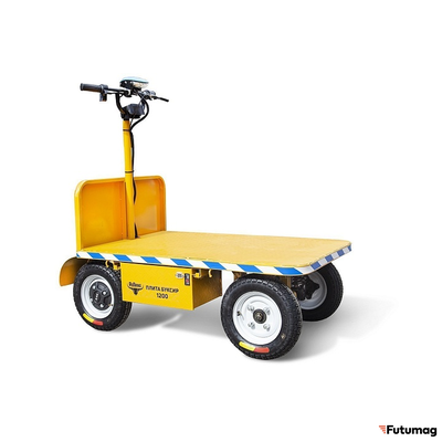 Платформенная тележка электрическая RuTrike ПЛИТА БУКСИР 1200