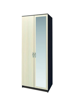 Шкаф двухстворчатый ШК-20 с зеркалом Ронда Венге (ИЦ)