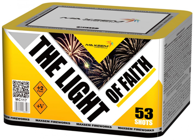 Батарея салютов THE LIGHT OF FAITH (1" / 53 залпа)