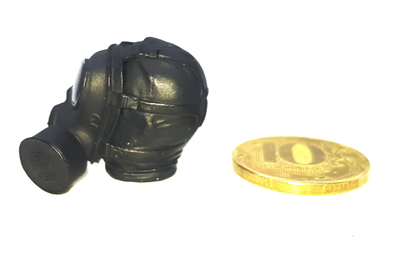 Скульпт (голова в противогазе) 1/12 (PES007) - DAMTOYS