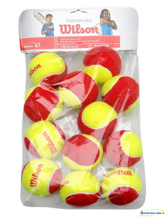 Теннисные мячи Wilson Starter Red x12