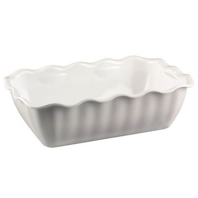 Салатник с волнистым краем ударопрочный 330х265х80 мм, белый