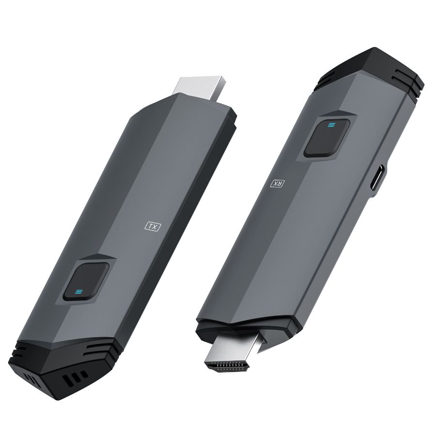 Mini HDMI DE/VT-WC050 беспроводной HDMI удлинитель  для Full HD HDMI (до 50 м.) (питание USB порт ти