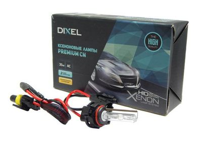 Ксеноновая лампа H16 Dixel Premium (керамика), 4300K, 5000K, 6000K, 1шт