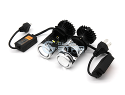 Билед модули Aozoom Mini-Led H4 мини линзы, 6000K, 12V, 35W/45W