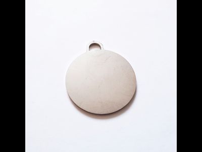 подвеска на ошейник для гравировки, кулон на ошейник под линзы, Купить металлические медальоны