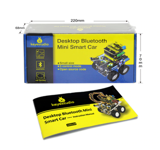 Desktop Bluetooth Smart Robot Car Kit for Arduino