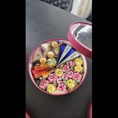 Набор с тюльпанами 25 см